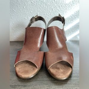 COPY - Aerosole leather Wedges